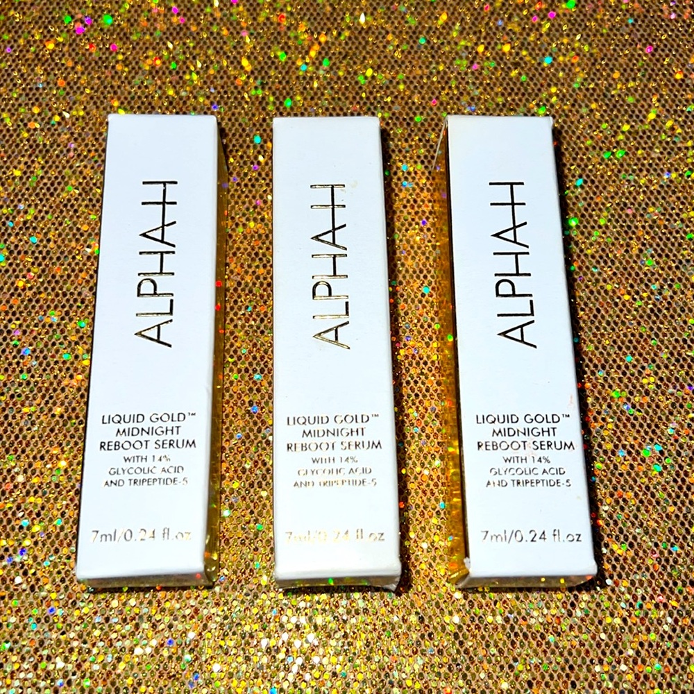 ✨🆕✨ Alpha-H Liquid Gold Midnight Reboot Serums